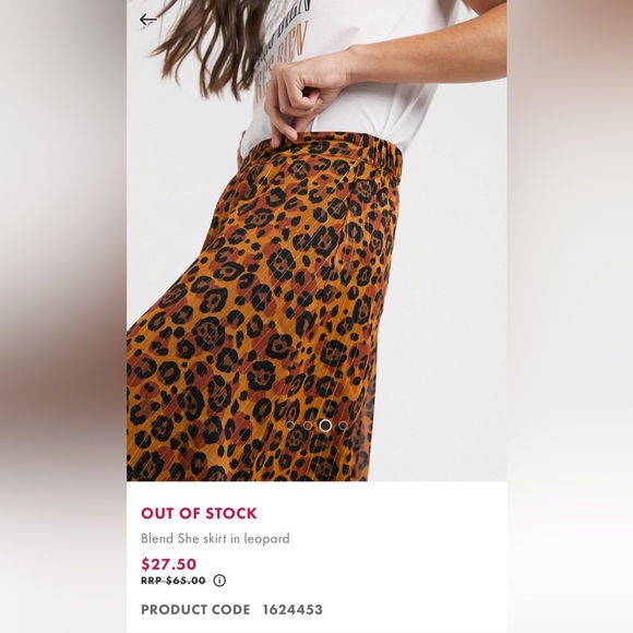 LEOPARD PRINT MAXI SKIRT!! - Picture 3 of 8